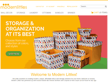 Tablet Screenshot of modernlittles.com